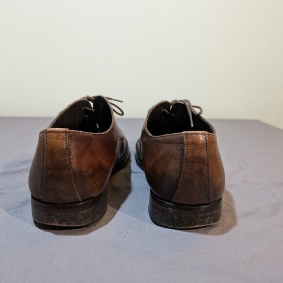 To Boot New York Adam Derrick Brown Leather Derby Shoes Men Size 9 - Picture 5 of 10